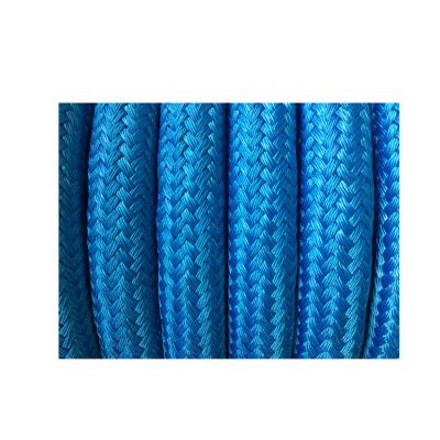 China Vessel Mooring 14mm 16mm Polyester Rope Premium Durable Double Braided Marine Rope for sale