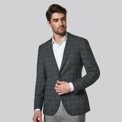 China Breathable High Quality Classic Casual Single Breasted Suit Coat Single Piece Blazer For Men for sale