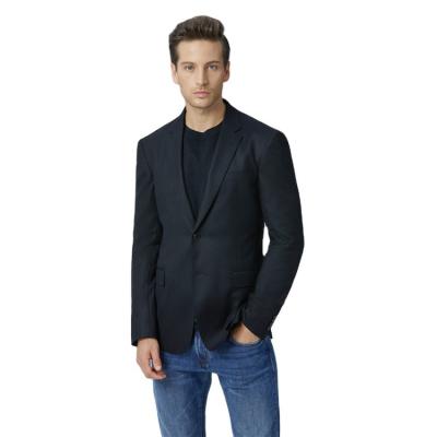 China Factory supplier plus size direct sales plus size 100% wool fabric formal business men's daily jacket suit for sale