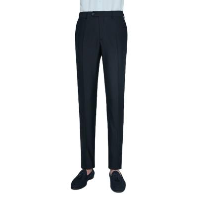 China New Design Breathable Plus Size Business Color Mens Long Suit Breathable Pant Pants for sale