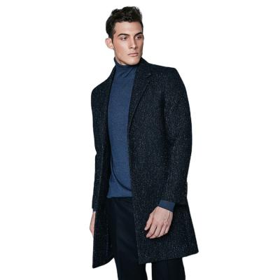 China New Fashion Good Quality Classic Long Lasting Woolen Fashionable Winter Coat For Men for sale