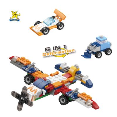 China DIY TOY Plastic Educational Toy Car Series Jumbo Games Building Blocks Set For Children for sale