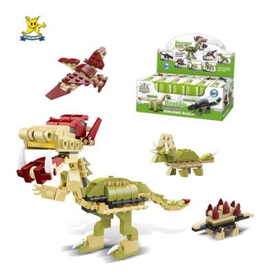 China DIY TOY Starmerry Best Sell ABS Plastic Dinosaur Building Block Brick Toys For Children for sale