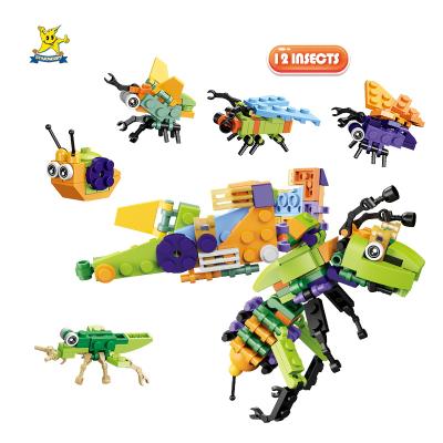 China Compatible DIY TOY Starmerry Novelty Insect Animal Legoing Building Brick Blocks Toys For Children for sale