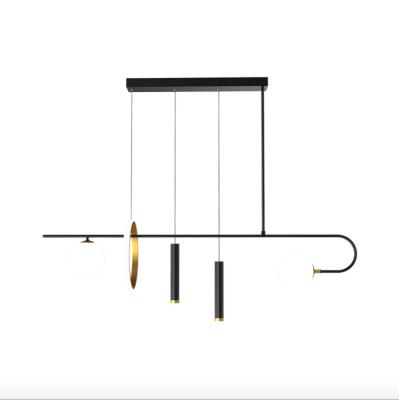 China Dining Room Hanging Pendant Lights Bar Modern Nordic Gold Kitchen Decor Designer Chandeliers for sale