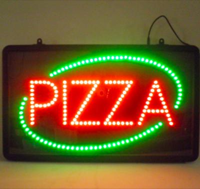 China Buildings Wholesale Open Neon Light Sign Board Beer Shop Bar Club Led Open Custom PIZZA Led Sign for sale