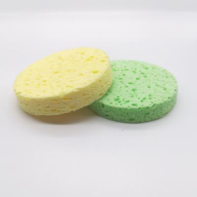 China Sustainable Wholesale Compressed Facial Sponges Maintenance Products Biodegradable Cellulose Scrubbing Sponge for sale