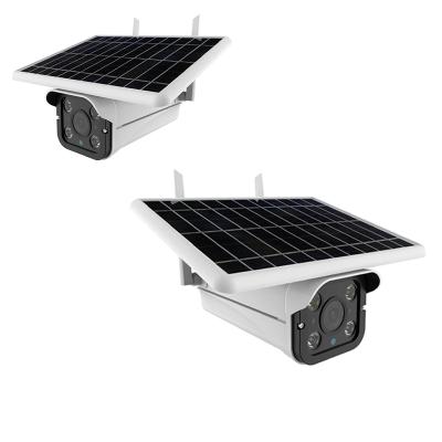 China Integrated Siren Factory Price Sells Ultra Long Standby Solar Security Cameras for sale