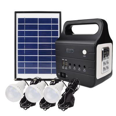 China Home Solar Portable Charging System With Bulbs FM Radio for sale