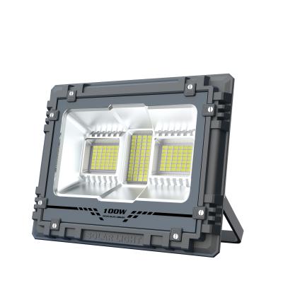 China LANDSCAPE hot sale 100w led solar light outdoor intelligent light control and remote control solar light for sale for sale