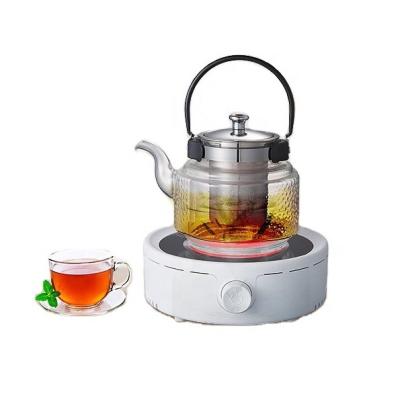 China Eco-Friendly 2021 New Design 800W Microcrystal line Panel Touch Control Multi-function Mini Infrared Cooker For Tea for sale