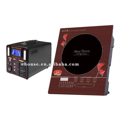 China Hotel Solar Induction Cooker Hot Sales Induction By Solar Power Or Battery Powered for sale