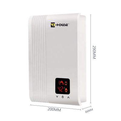 China Hotel 2022 Cheap and high quality 5.5KW ElectricTankless instant water heaters for shower for sale