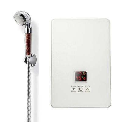 China Hotel High Quality 5500Watt instant tankless hot water heater for shower for sale