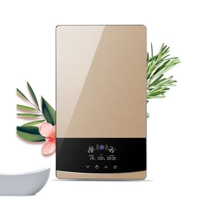 China Hotel 2022 new design electric instant kitchen water heater portable electric water heater LED Display screen for sale