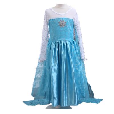 China Long cape princess washable dress, Elsa Dress for sale