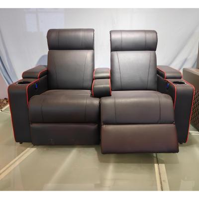 China Strech out and draw back Factory direct sales of modern custom electric function recliner single sofa chair leather recliner for sale