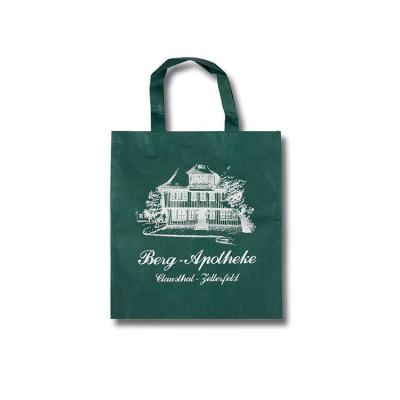 China Personalized Non Woven Tote Bags , Silk Screen Printing Non Woven Carry Bags for sale