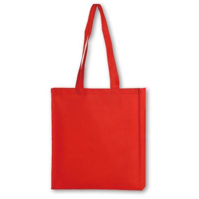 China Custom Printed Non Woven Tote Bag / Non Woven Cloth Bags For Shopping for sale