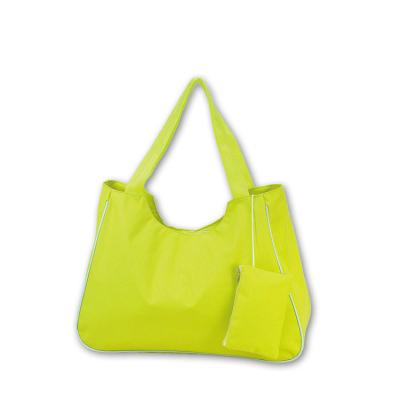 China Eco Friendly Polyester Women'S Beach Tote Bags With Zipper Closure for sale