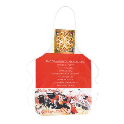 China Polyester Custom Printed Aprons For Cooking / Cleaning / Housework for sale