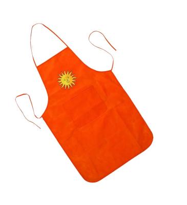 China Non Woven Kitchen Cooking Apron / Adult Kitchen Apron With Custom Logo for sale