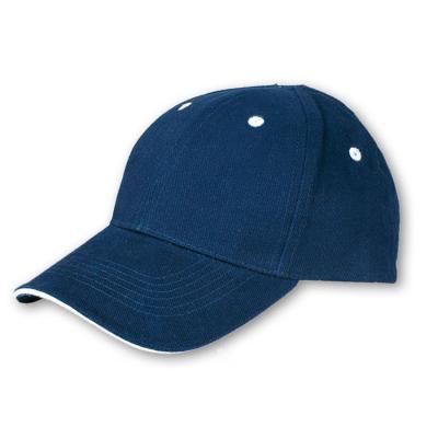 China Cotton Classic Baseball Caps Plain Pattern With Inside Sweatband for sale