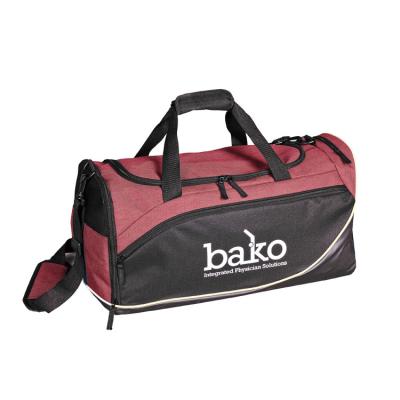 China Mens Travel Duffle Bag Gym Sports Polyester Personalized Duffle Bags for sale