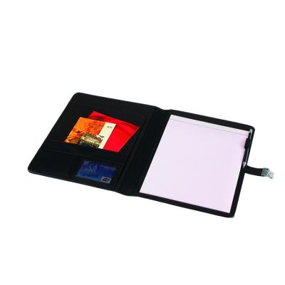 China Microfiber Personalised A4 Conference Folder With Notepad & Card Holder for sale