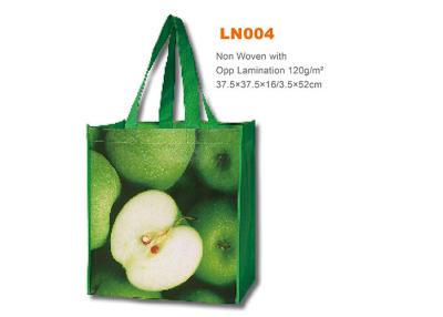 China Reusable PP Laminated Bags , PP Laminated Grocery Tote Bags for sale