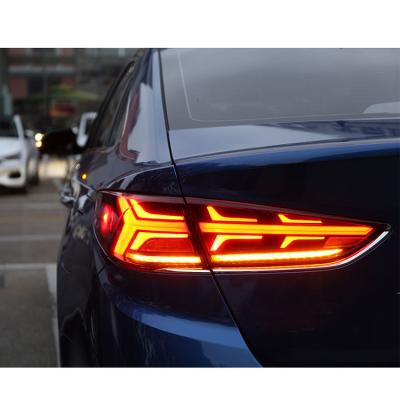 China shockproof & Waterproof Car Tail Lamp Rear Led Tail Lights For Hyundal Sonata 9 2017 2018 2019 for sale