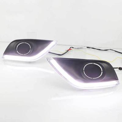 China ABS+Aluminum Size Quality Low Price Matte Stock Lights Daytime Running Light 6000-6500K Parts For Nissan for sale