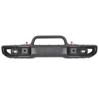 China 10th Anniversary Plastic Steel Front Bumper with Radar Hole for Jeep Wrangler JL 18+ for sale