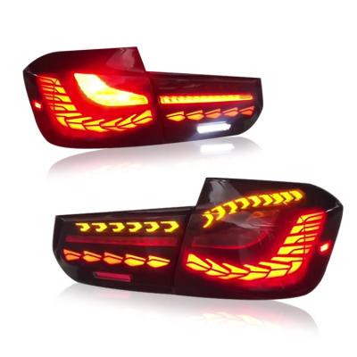 China PMMA+ABS+Aluminum Car New Design Modified Rear Tail Lamp Led Tail Light For BMW 3 Series F30 F80 2012 - 2018 for sale