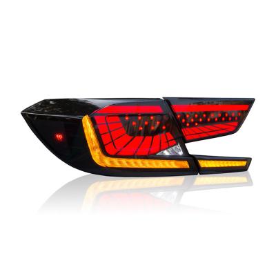 China PMMA+ABS+aluminum car accessories LED tail lamp 2018 2019 2020 tail light kits for Honda Accord 2017-2019 6000K-7000K 36 watt 1 year for sale