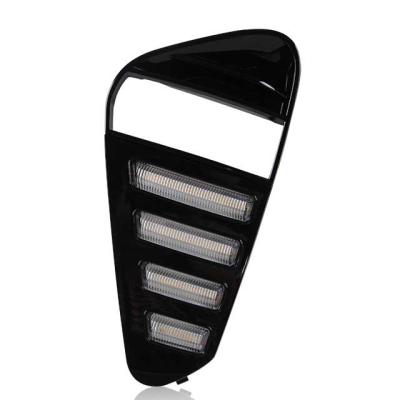 China ABS+Aluminum Factory Price Good Car Led Daytime Running Light Fog Light Cover Headlamp Parts For Geely for sale