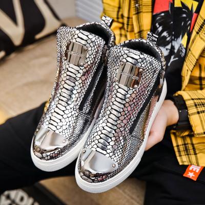 China Fashion Trend Fashion Trend Design The Latest Four Seasons Fashion Classic Sneakers High Top Skateboard Shoes For Men for sale