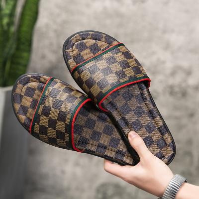 China Fashion Trend Lastest Design Summer Hot Sale Large Size Slippers For Men for sale