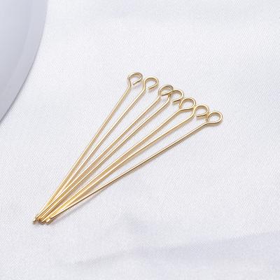 China Fashionable Findings Factory Direct Jewelry EyePins Head Pins 9 Shapes Pin For Jewelry Making Accessories Wholesale for sale