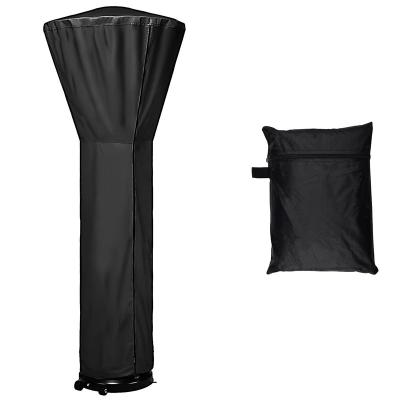 China Patio Stored Heater Covers with Zipper and Storage Bag, Waterproof, Dustproof, Wind-Resistant, Sunlight-Resistant, Snow-Resistant, Black for sale