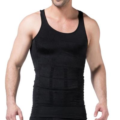 China Slimming Body Shaper Men's Breathable Breathable Invest Comfy Shirt for sale