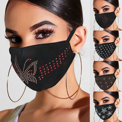 China Autumn And Winter Fashionable 3D Cartoon Pattern Printing Face Mask Water Resistant Cotton Gauze Windproof Dustproof Mask for sale