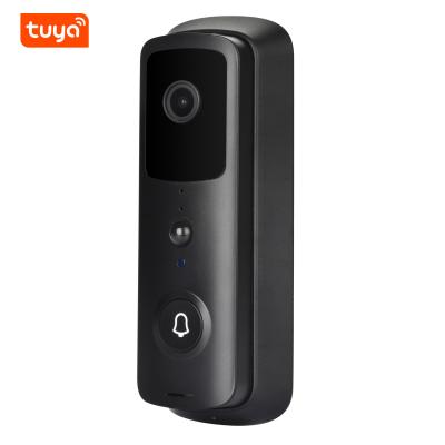 China 2021 1080P HD tuya APP control wifi modern home ring doorbell for sale