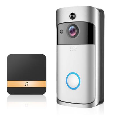 China 2021 Modern Video Ring Doorbell Smart Phone Wireless Wifi Doorbell Camera for sale