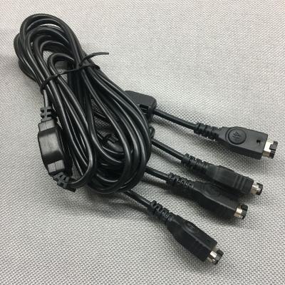 China PVC+Copper+ABS 4 Player Game Link Cable For Nintendo GBA PS For GBA for sale