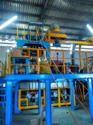 China 2400mm/min Copper Upcast Machine 3000T Upward Continuous Casting Machine for sale