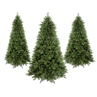 China 7ft Arbol De Navidad PVC PE Hinged Unique Modern Luxury Christmas Tree for sale