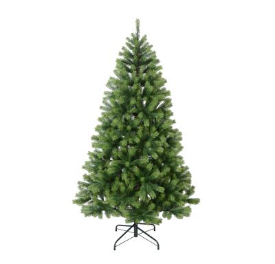 China Custom Made Environmental Friendly Artificial Full PE Xmas Tree Luxury Outdoor Home Christmas Tree 180cm for sale