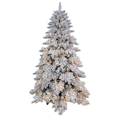 China Premium Hinged PVC Christmas Tree Assembled Christmas Tree LED Christmas Tree For Outdoor Use for sale