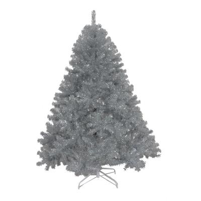 China Decor Christmas Tree Family Christmas Tree Decoration Ornaments Small Christmas Led Tinsel Tree for sale